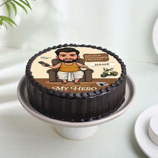 Best Dad Ever Photo Cake