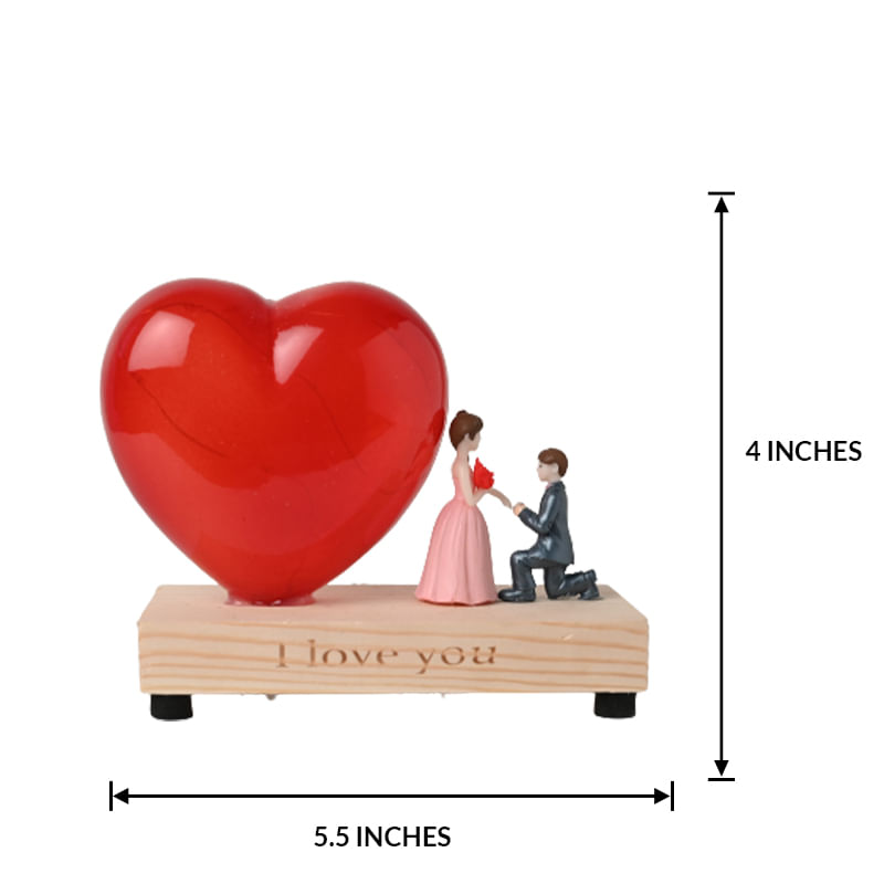Measurement of Classy ILY Showpiece