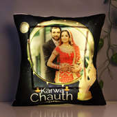 Classy LED Karwa Chauth Cushion
