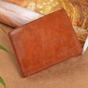 Classy tan leather wallet- A Premium Wallet