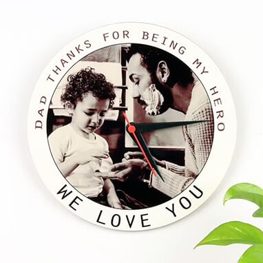 Personalised Photo Clocks