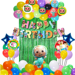 Cocomelon Happy Birthday Decor