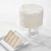 Snowy Coconut Cream Cake