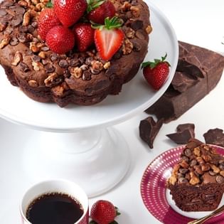 Coffee Chocolate Cake: Viennese Coffee Chocolate Cake