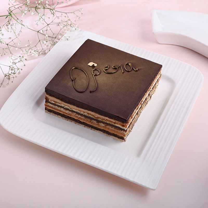 Coffee Infused Opera Cake