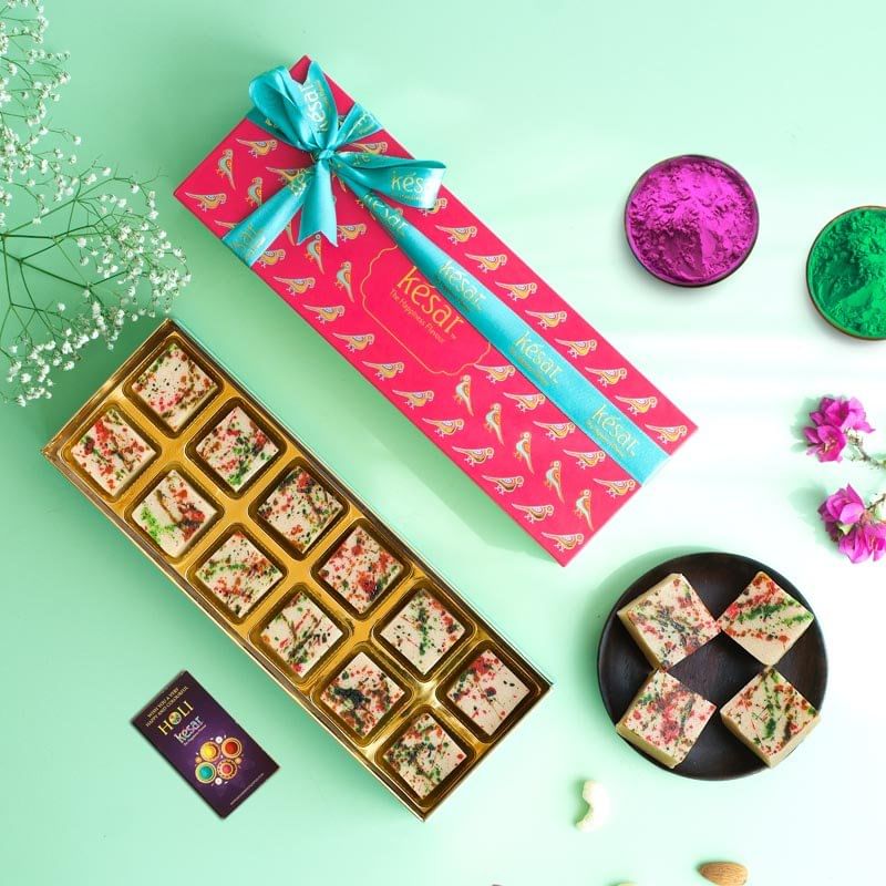 Colorful Holi Barfi Collection