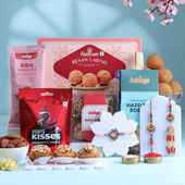 Colour Pop Family Rakhi N Festive Flavours Hamper