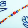 Colourful Beads Mauli Rakhi