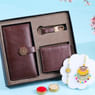 Colourful Bhaiya Bhabhi Rakhi Set N Wallet Combo