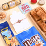 Pearls N Floral Rakhi With Gourmet Munchies