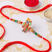 Order Colourful Shree Krishna Rakhi Online from FlowerAura - Divine Rakhi