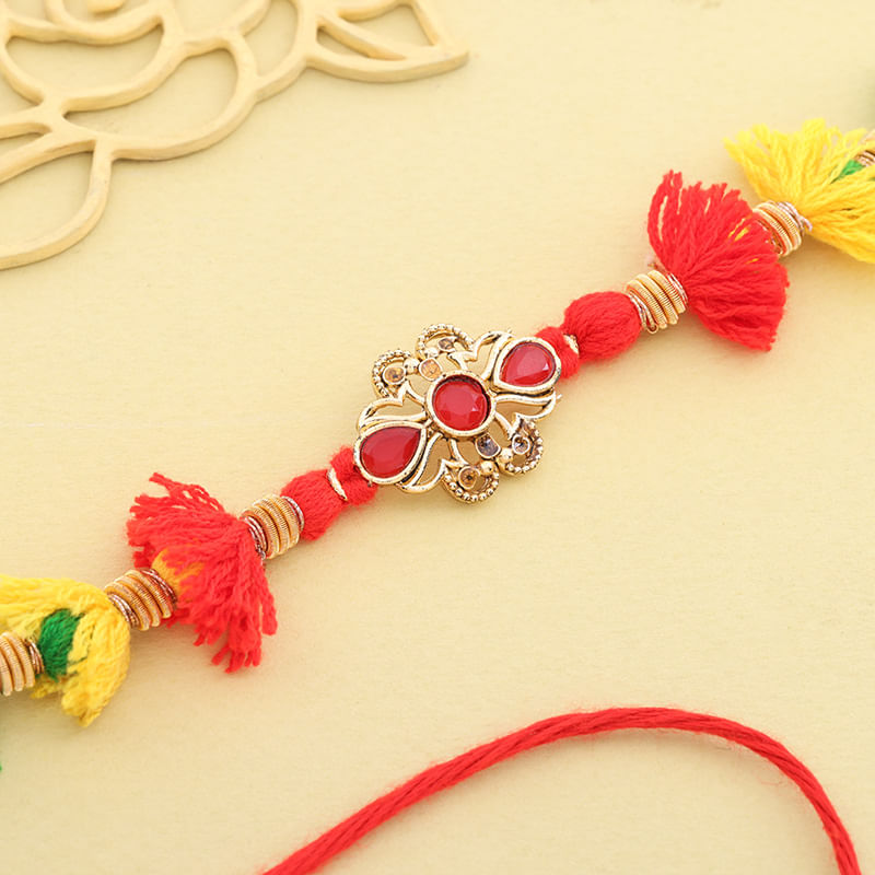 Vibrant Eco Friendly Thread Rakhi