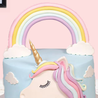 Unicorn Theme Cake
