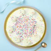 Sprinkled Vanilla Cake
