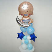 Congratulations Boy Balloon: Bunch of Balloon for little angel boy 