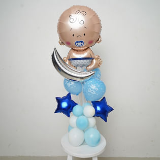 Congratulations Boy Balloon Bouquet for little boy