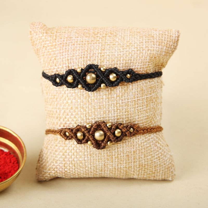 Send Set of 2 Designer Rakhi Online