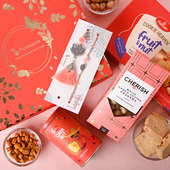 Order Cookie With Nuts N Couple Rakhi & Lumba Rakhi online