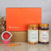 Front View of Cookielicious Diwali Signature Box
