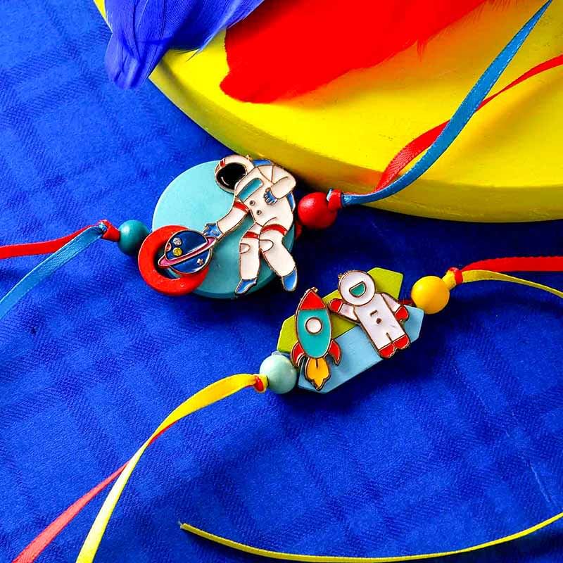Cookies And Chocolates Rakhi Set - Rakhi UAE