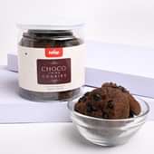 Send Set of 2 rakhi online for Brother - Cookies With Mor N Bansuri Rakhis