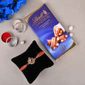 Cool Ganesha Rakhi With Chocolate