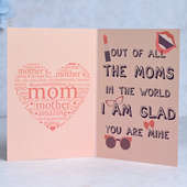 Inner Side of Cool Momma Card