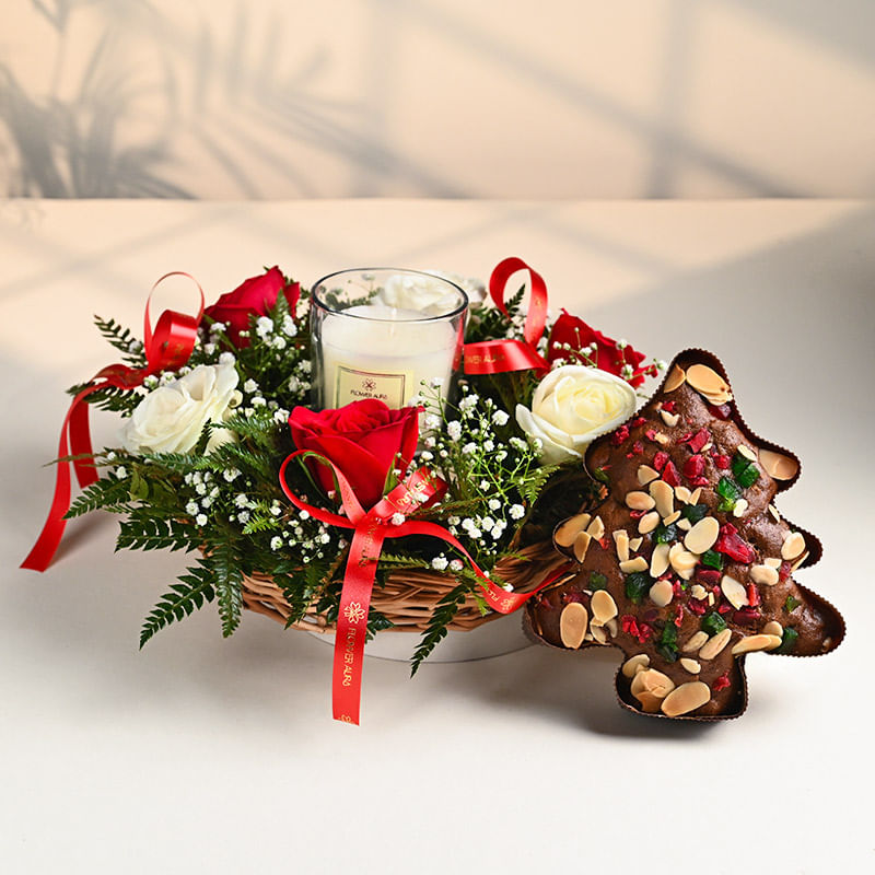 Cosy Christmas Basket