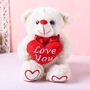 Personalised Cushion With Teddy And Chocolates