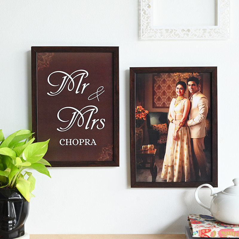 Couple Dual Custom Frames