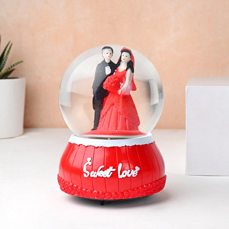 Couple Love Crystal Ball