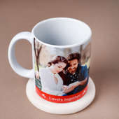 Personalised Mug for Couples with Both Side View