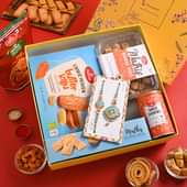 Send Lumba Rakhi For Bhaiya bhabhi Online in India