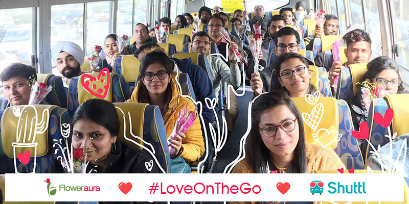 Love On The Go: Shuttl Ride Made Cherishable With FlowerAura