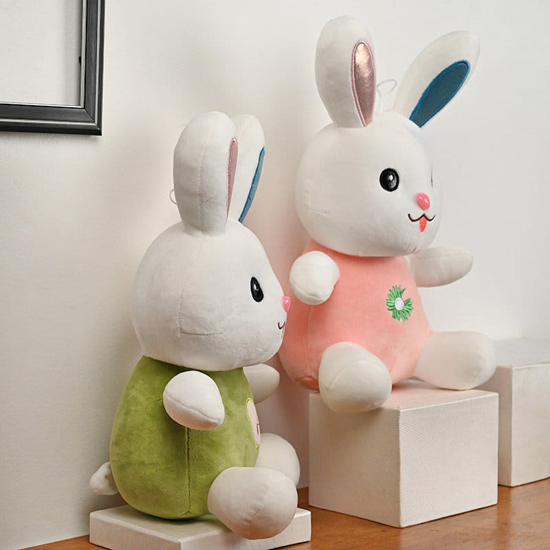 Right Side View of Cozy Bunnies Toy