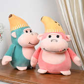 Cozy Monkey Soft Toy Duo