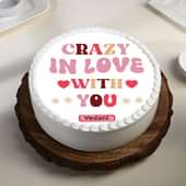 Crazy In Love Valentine Cake