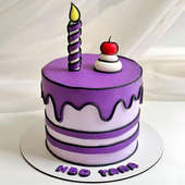 Creative Comic Theme Birthday Cake