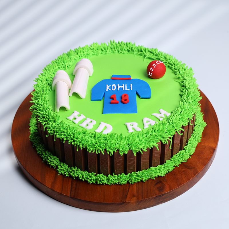 Cricket Love Celebration Cake