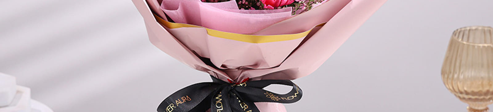 Crimson & Lavender Love Bouquet