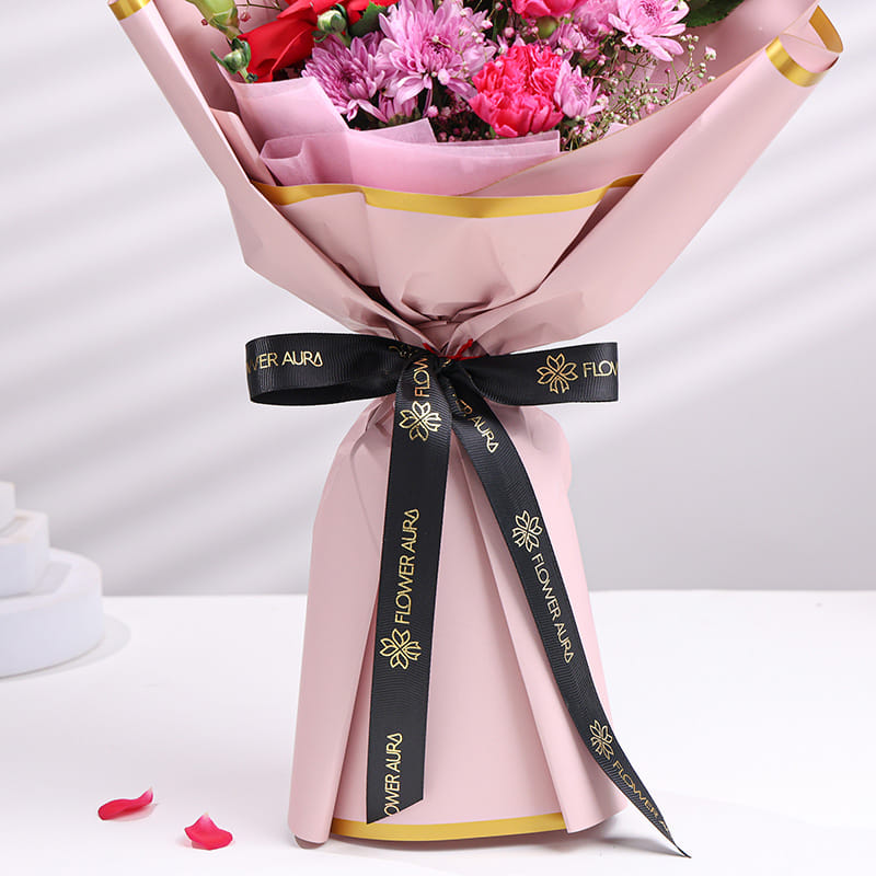 Crimson & Lavender Love Bouquet