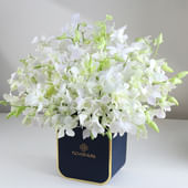 Crown Of White Orchids