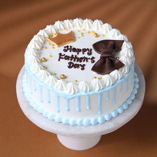 Crowned In Love Fathers Day Cake