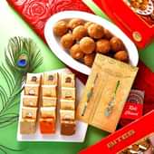 Crystal Bhaiya Bhabhi Rakhi Combo