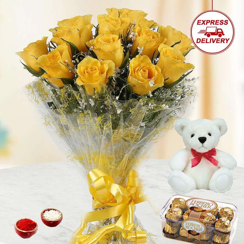 Cuddly Bhai Dooj Combo for brother