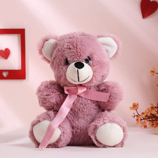 cuddly Pink 6-inch teddy bear