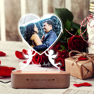 Cupid Edition Acrylic Photo Lamp Gift
