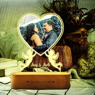 Cupid Edition Acrylic Photo Lamp Gift