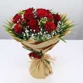 Order Cupid Red Roses Bouquet Gift for Valentine