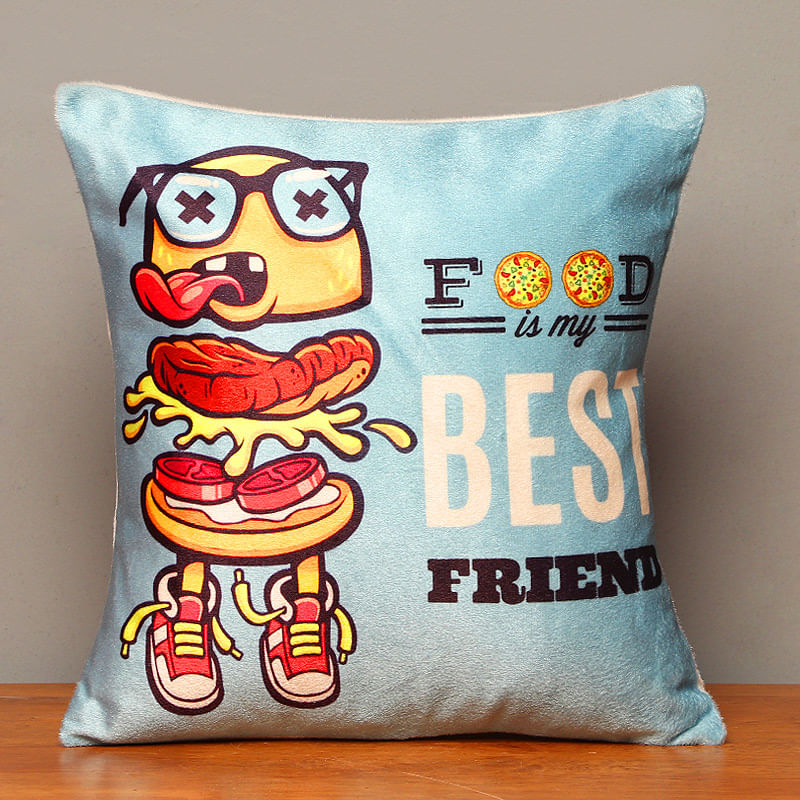 Printed Cushion for Foodies